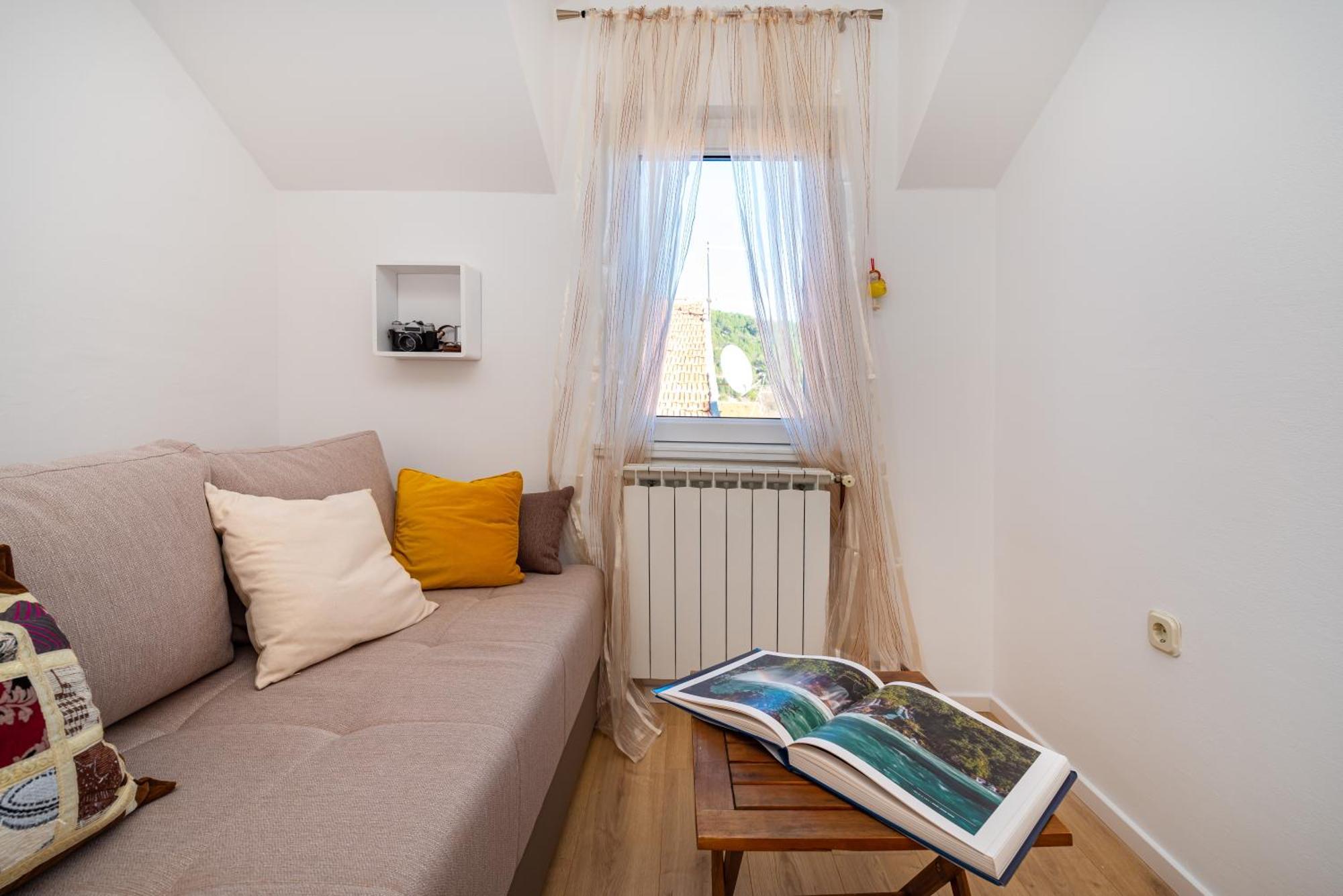 Mediterranean Terrace Apartment With Bikes & Sup 斯克拉丁 外观 照片