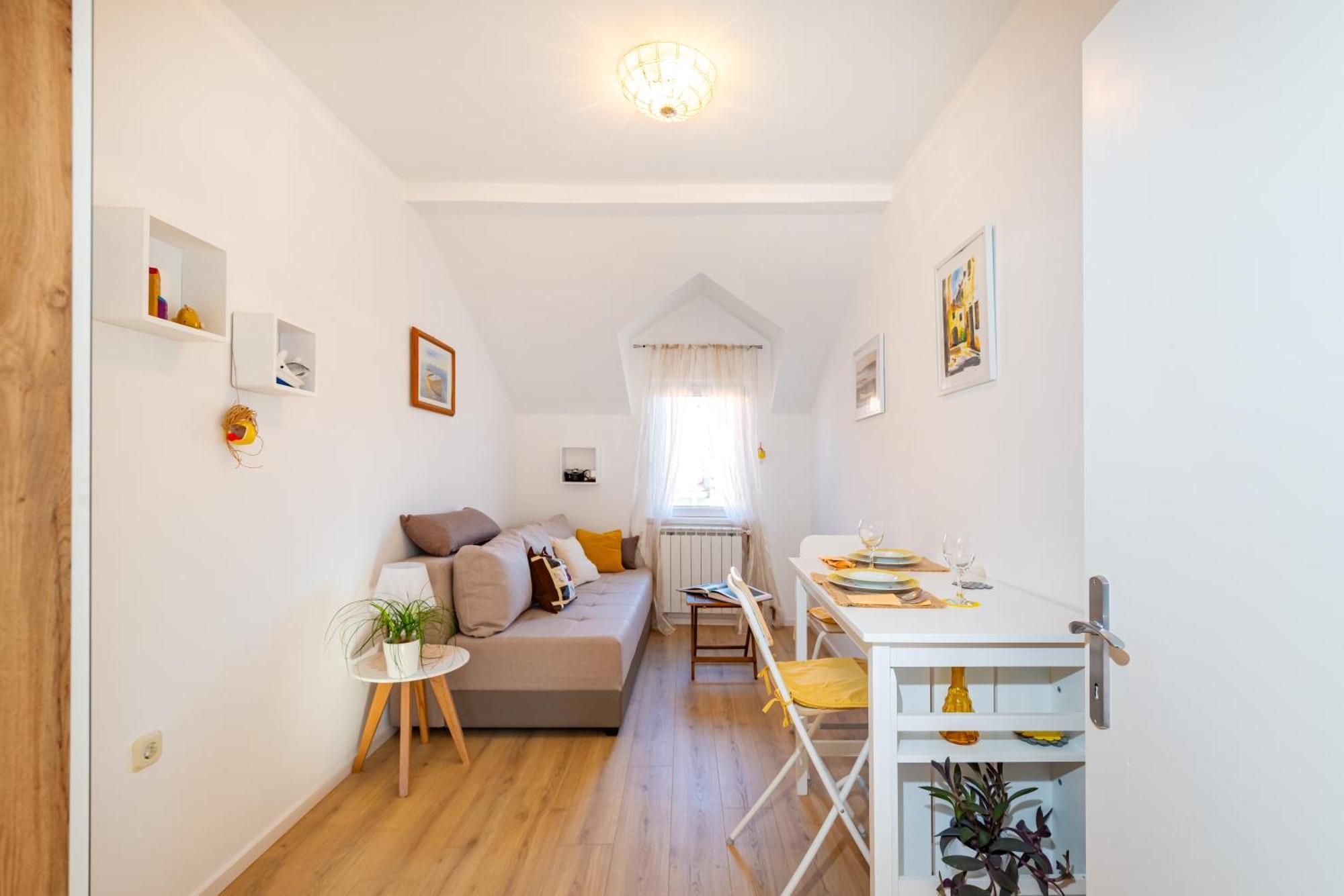 Mediterranean Terrace Apartment With Bikes & Sup 斯克拉丁 外观 照片